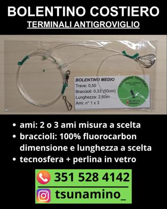 Terminali Bolentino Leggero costiero antigroviglio