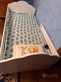 lettino tipo montessori
