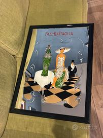 Specchio vintage FAZI BATTIGLIA 50x70 org PILM