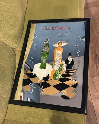 Specchio vintage FAZI BATTIGLIA 50x70 org PILM