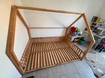 Letto montessoriano piazza e mezza 140x200