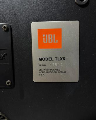 Casse JBL TLX6
