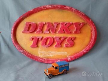 grande insegna DINKY TOYS, UK 1950