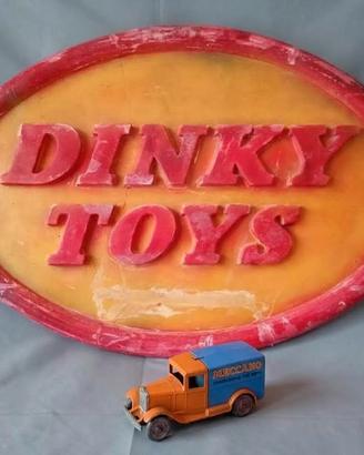 grande insegna DINKY TOYS, UK 1950