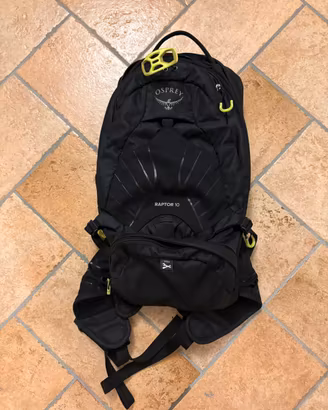 Zaino trekking bici gravel Osprey Raptor 10
