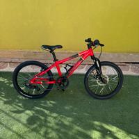 Rockrider 20” mountainbike, bici 20 pollici