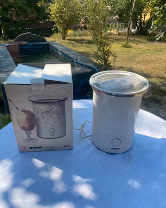 Gelatiera d'epoca / vintage a accumulo