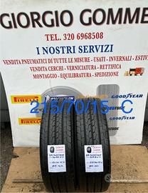 Gomme di catico 215/70/15- C