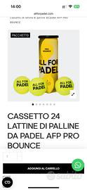 palle da padel