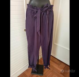 Pantaloni vita alta Shein con cintura
