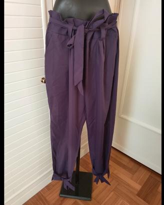Pantaloni vita alta Shein con cintura