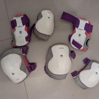 Protezioni pattinaggio bambina