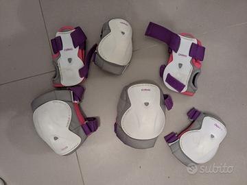 Protezioni pattinaggio bambina