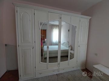 Camera da letto colore panna