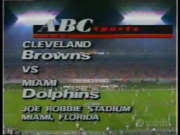 Cleveland Browns @ MIami Dolphins DVD NFL