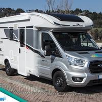 Camper Semintegrale 5 posti RollerTeam Zefiro284TL