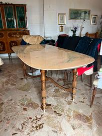 Tavolo in marmo antico