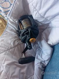 mulinello penn squall 30 lb 2 velocità gold canna