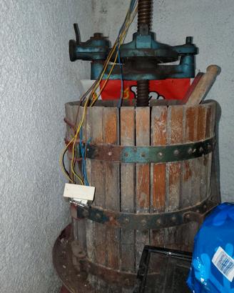 Torchio per uva grande