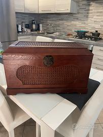 Piccolo baule in legno