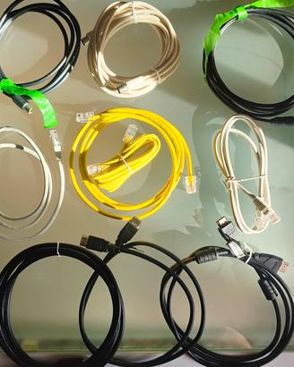 Cavi HDMI-USB-LAN-Antenna