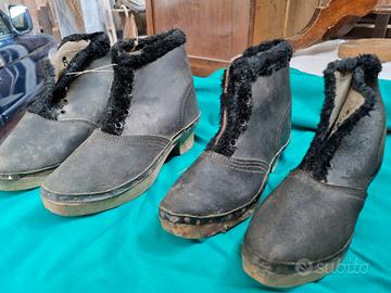 Antiche scarpe tradizionali alta Valle Susa