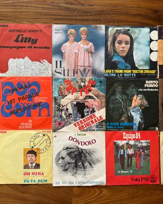 Lotto 45 giri anni 60-70