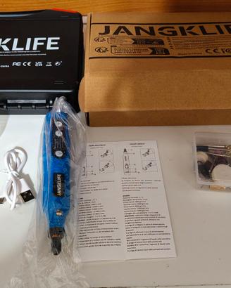 mini trapano/smerigliatrice nuovo ricaricabile