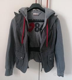 Giacca/Maglia Grigia VDP Sport. Tg.S Made in Italy