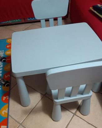 tavolo più 2 sedie IKEA 