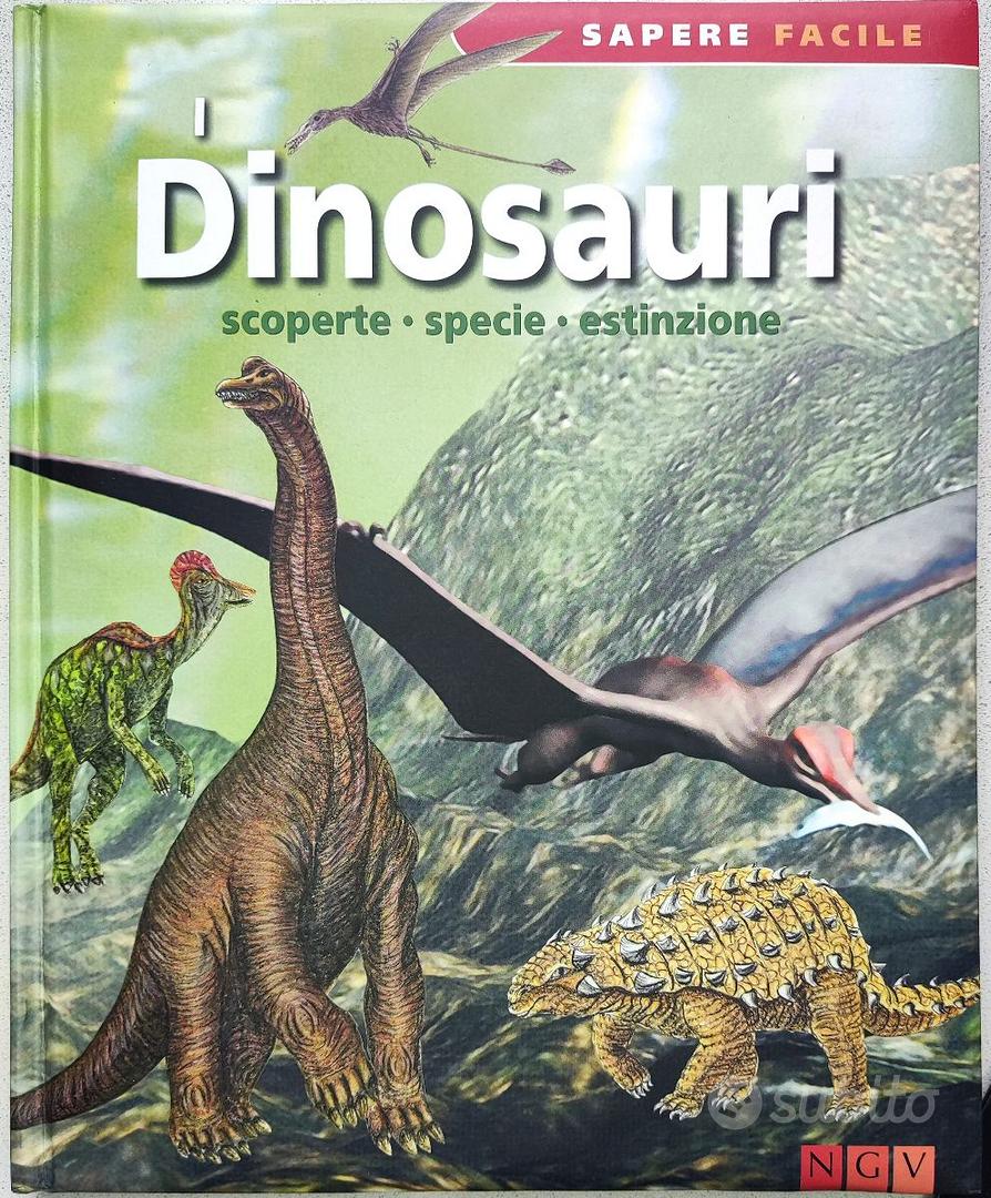 Libro delle attività Punto per punto e colorazione dinosauro