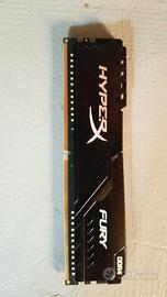 RAM DDR4 8GB Kingston HyperX 2666MHz