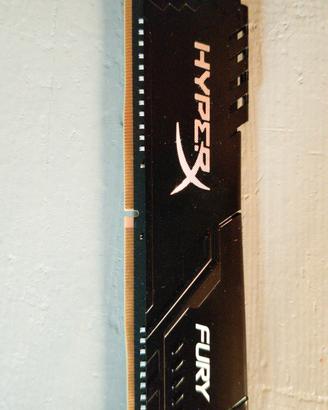 RAM DDR4 8GB Kingston HyperX 2666MHz