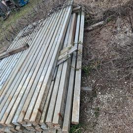 pali in cemento 8x8x7 lunghezza 3.5m