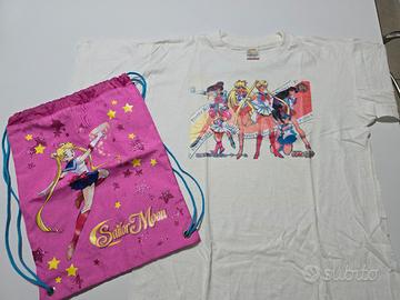 Sailor Moon Tshirt Vintage + Zaino