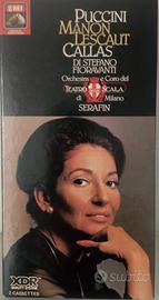 Manon Lescaut musicassette vintage 