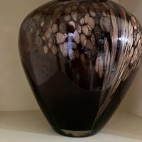 Vaso Viola disegni dorati