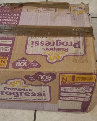 Pannolini Pampers progressi esapacco taglia 5