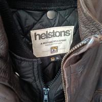 giubbotto moto in pelle 