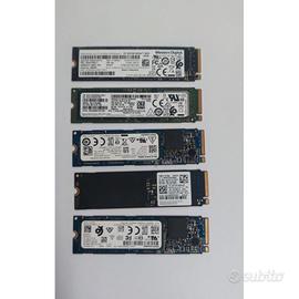 stock ram ssd nvme m.2 1tb 500gb 256gb nuovi usati