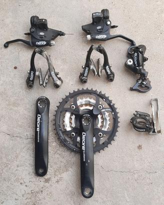 Gruppo Shimano deore 3 x 9 completo