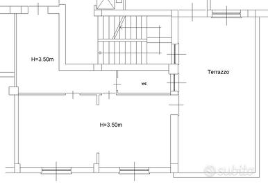 Appartamento uso ufficio/abitazione