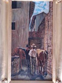 Antica copia da Telemaco Signorini