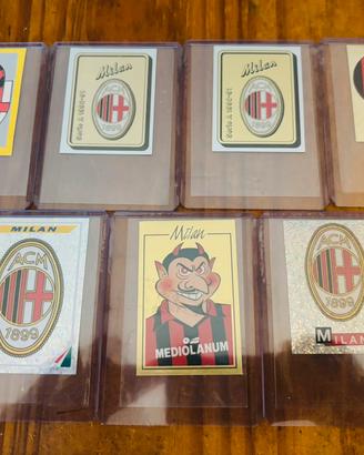 Figurine scudetti Milan