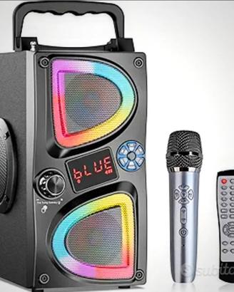 Cassa bluetooth con microfono 