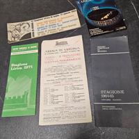 locandine,libretti e spartiti opera