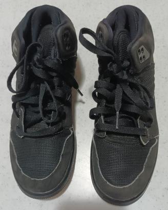 Scarpe Nike Air Jordan 1 Flight 4 all Black  38
