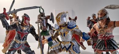 Schleich cavalieri e cavalli