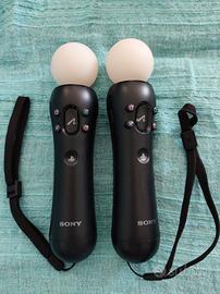 Coppia Sony PlayStation Move Originali PS3 PS4