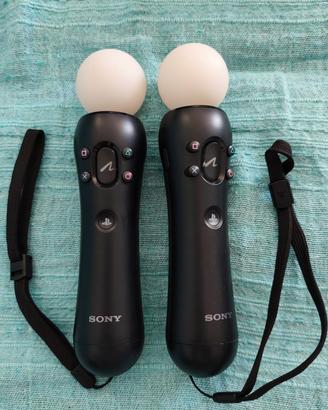 Coppia Sony PlayStation Move Originali PS3 PS4